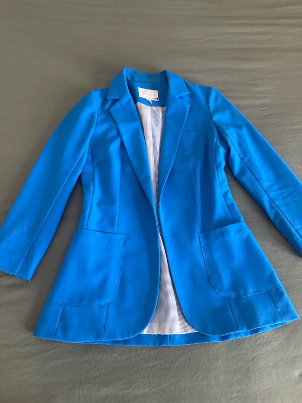 Dynamite Bright Blue Women's Tailored Blazer